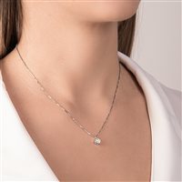 Collar Mirco Visconti Mujer in Oro blanco Diamante 0.35 Ct BN1/90 - BN1/90